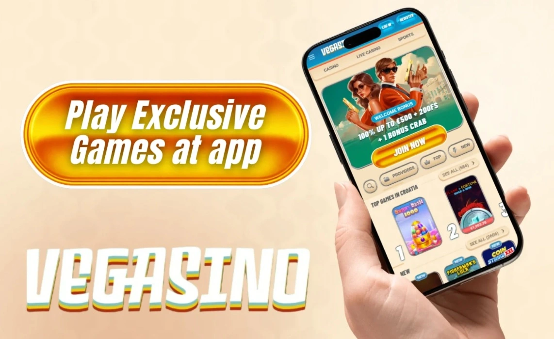 Vegasino Casino App-Screenshot